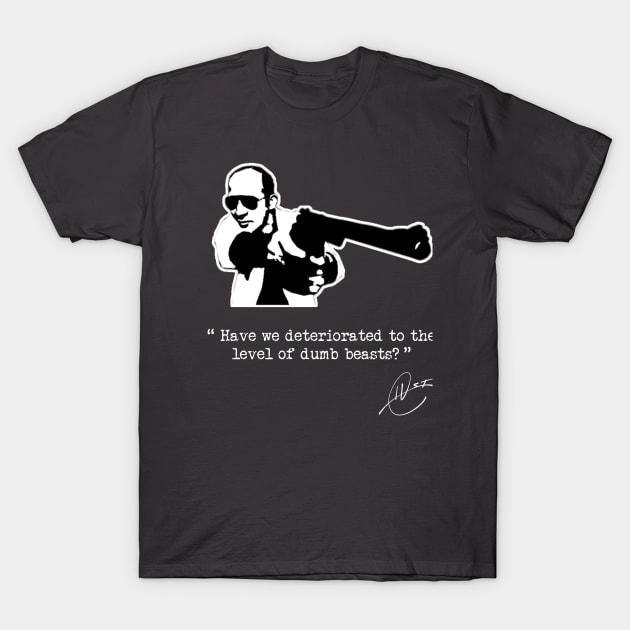 Hunter S Thompson - Beasts T-Shirt by GonzoWear